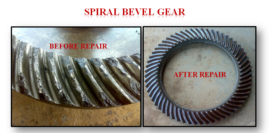 External Spline After Repair