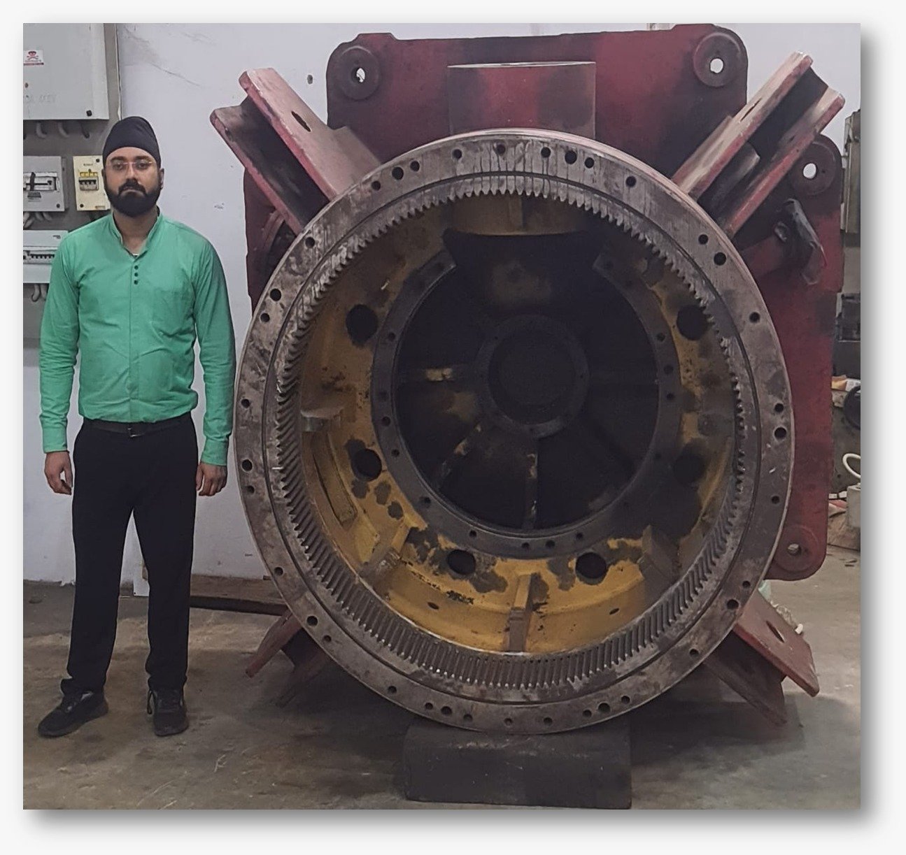 External Spline After Repair