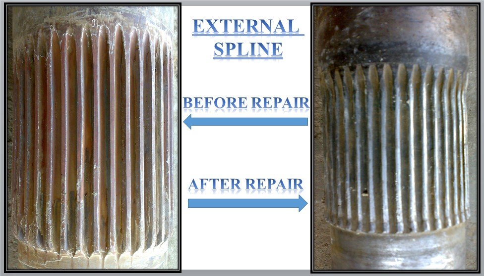 Hoist Pinion Shaft After Repair