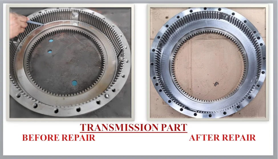 External Spline After Repair